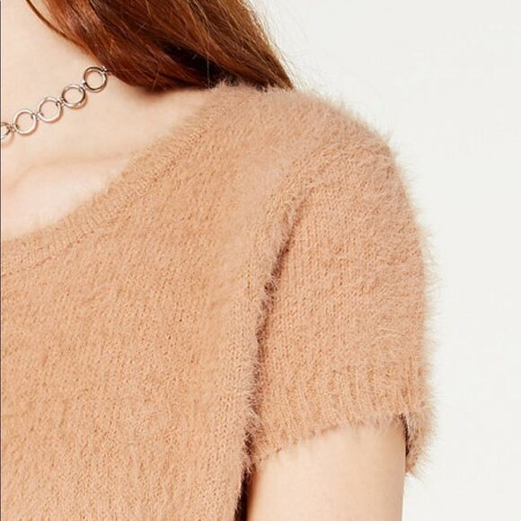 Freshman Juniors Fuzzy Sweater - Picture 2 of 2